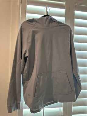 BYLT Basics Light Gray Hooded Shirt Jacket